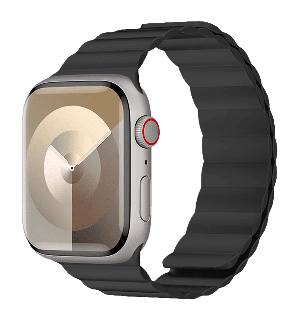 Ремешок Benks Magnetic Silicone Watch Band 38/40/41 mm Black