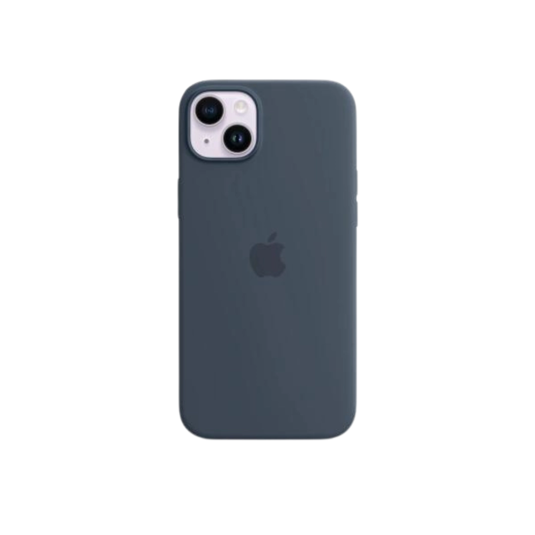 Чехол Силиконовый iPhone 14 Plus Silicone Case with MagSafe Storm Blue (MPT53)