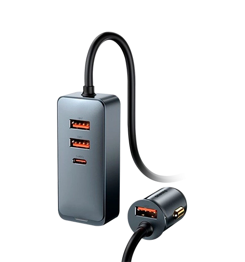 АЗП Baseus Share Together PPS Multi-Port 3USB + Type-C 120W Gray (CCBT-B0G)