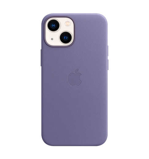 Чохол Leather Case with MagSafe для iPhone 13 mini Wisteria (MM0H3)