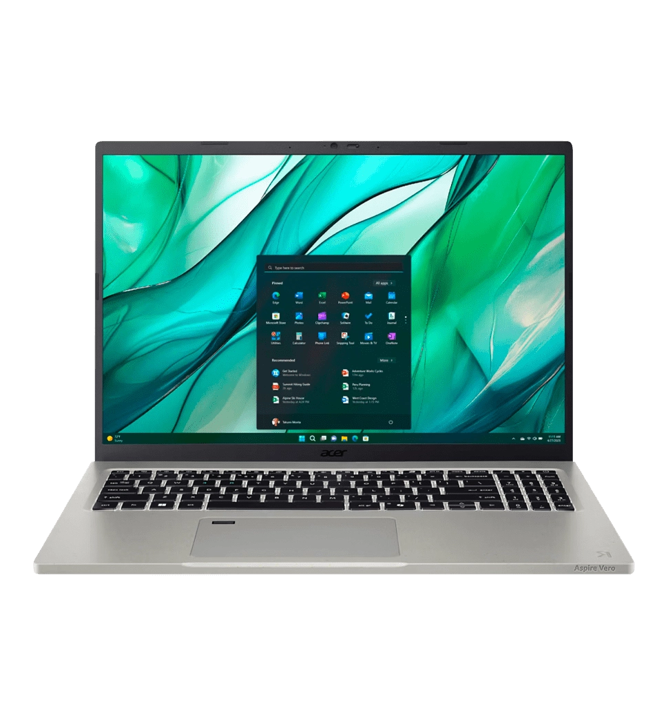 Ноутбук 16" Acer Aspire Vero AV16-51P (NX.KU3EU.006)/Intel Ultra 5-125U/16GB/512GB SSD/UMA/Win11/Grey