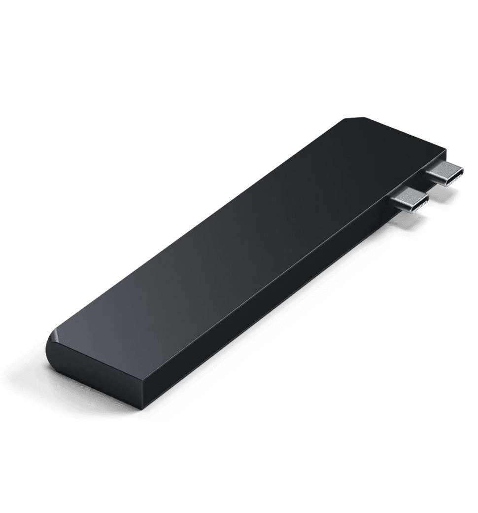 Хаб Satechi Aluminum USB-C Pro Hub Slim Adapter Midnight (ST-HUCPHSD)