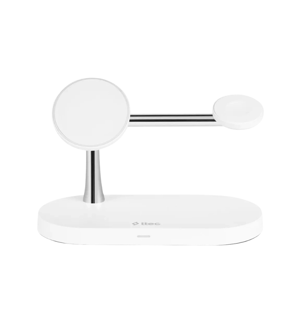 БЗУ Ttec AirCharger Quattro M 4in1 LED Білий(2KS26B)