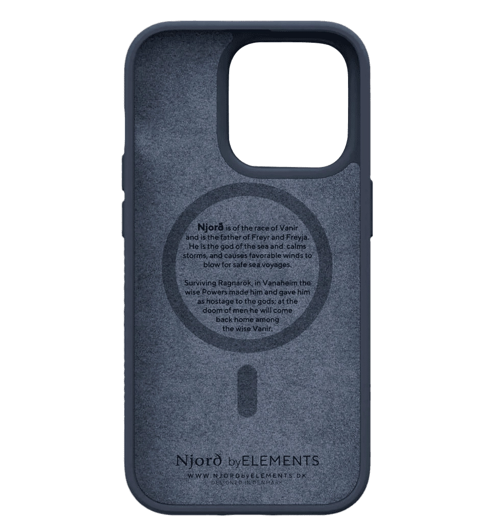 Чохол Njord Genuine Leather MagSafe Case Black for iPhone 14 Pro (NA43GL00U)