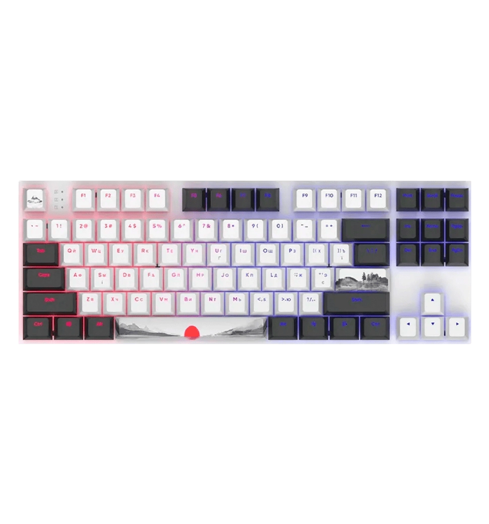 Игровая клавиатура DARK PROJECT One - 87 Fuji - ANSI ENG/UA (DPO87_GSH_Fuji_ANSI_UA)
