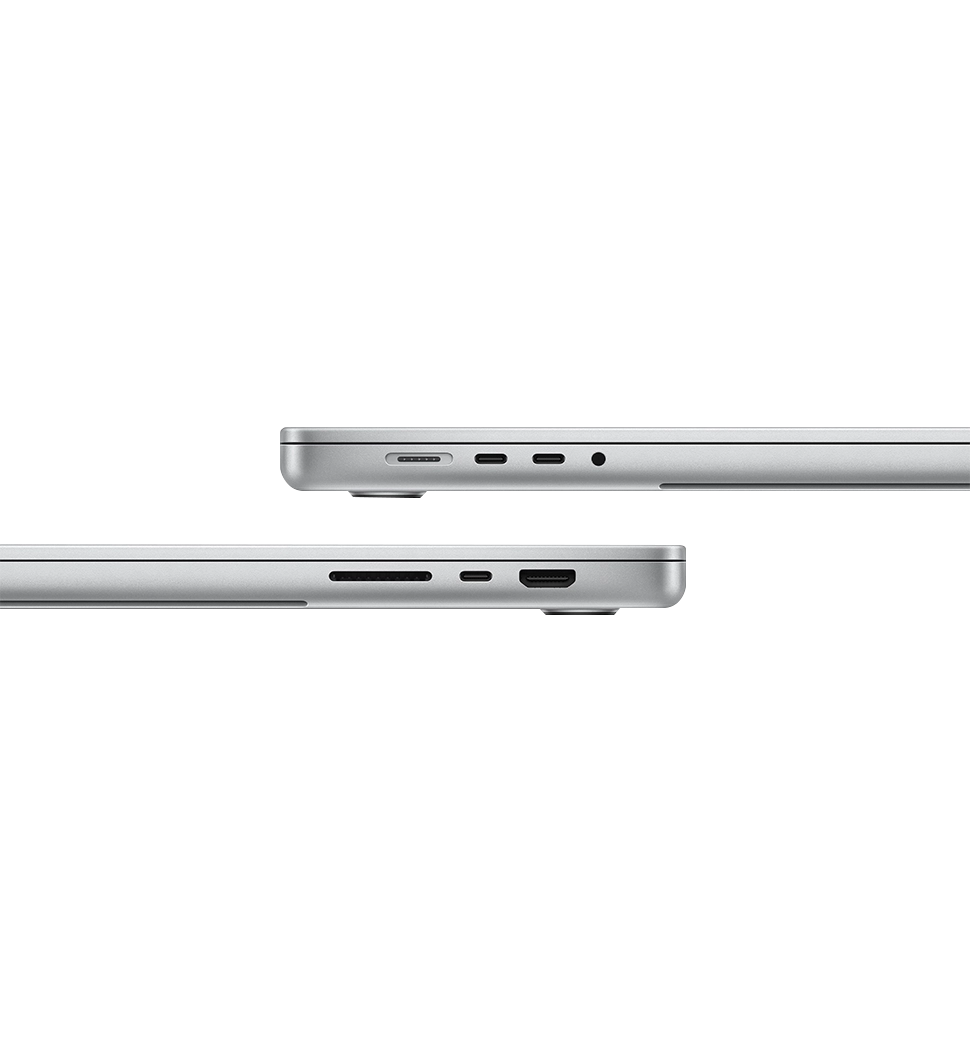 Ноутбук MacBook Pro 14"/Apple M3 Max/16CPU/40GPU/64GB/1TB SSD/Silver 2023 (Z1AY001JB)