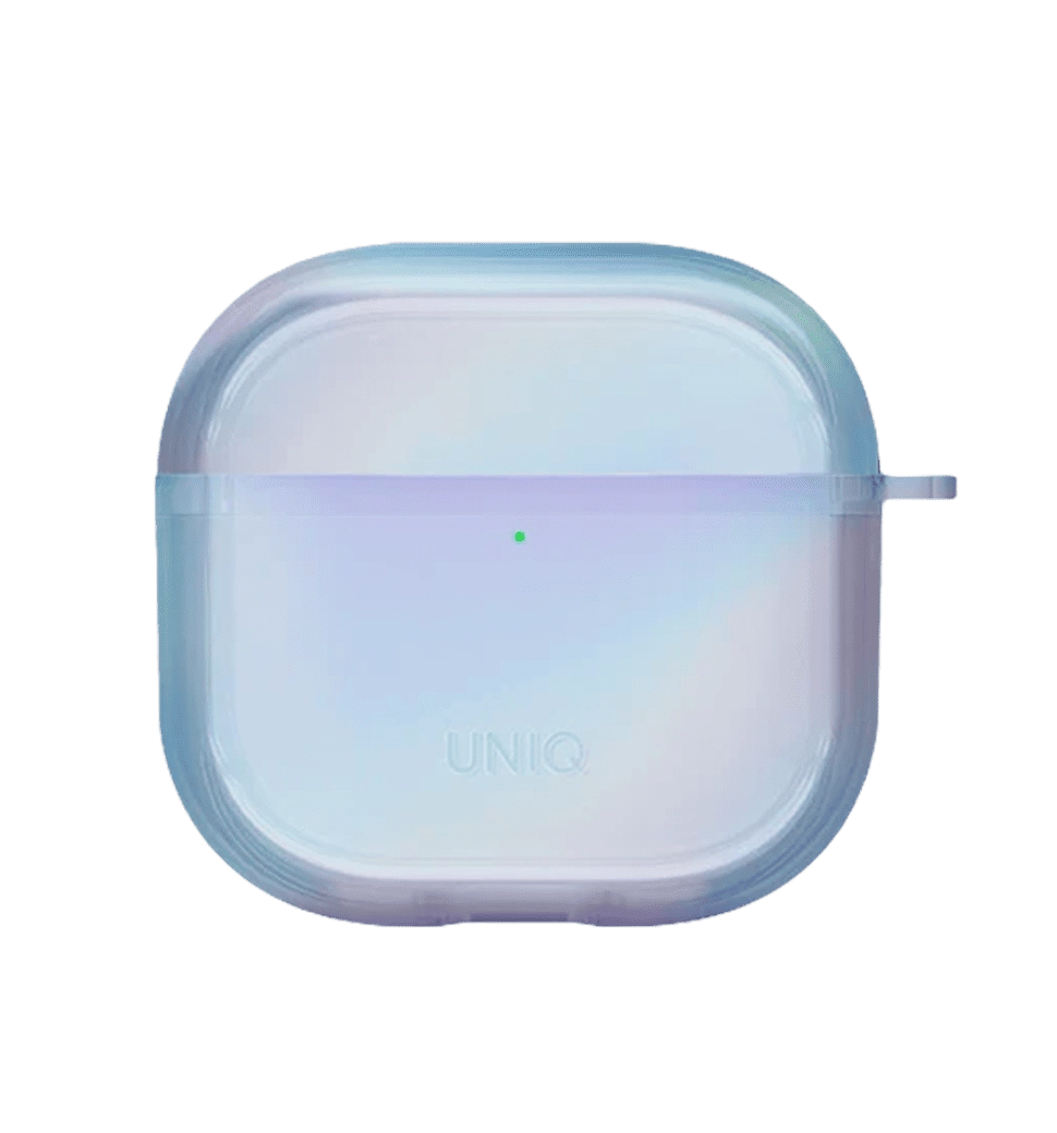 Чохол UNIQ Iridescia для AirPods 4 Eclipse Blue (UNIQ-AIRPODS(2024)-IRDEBLU)