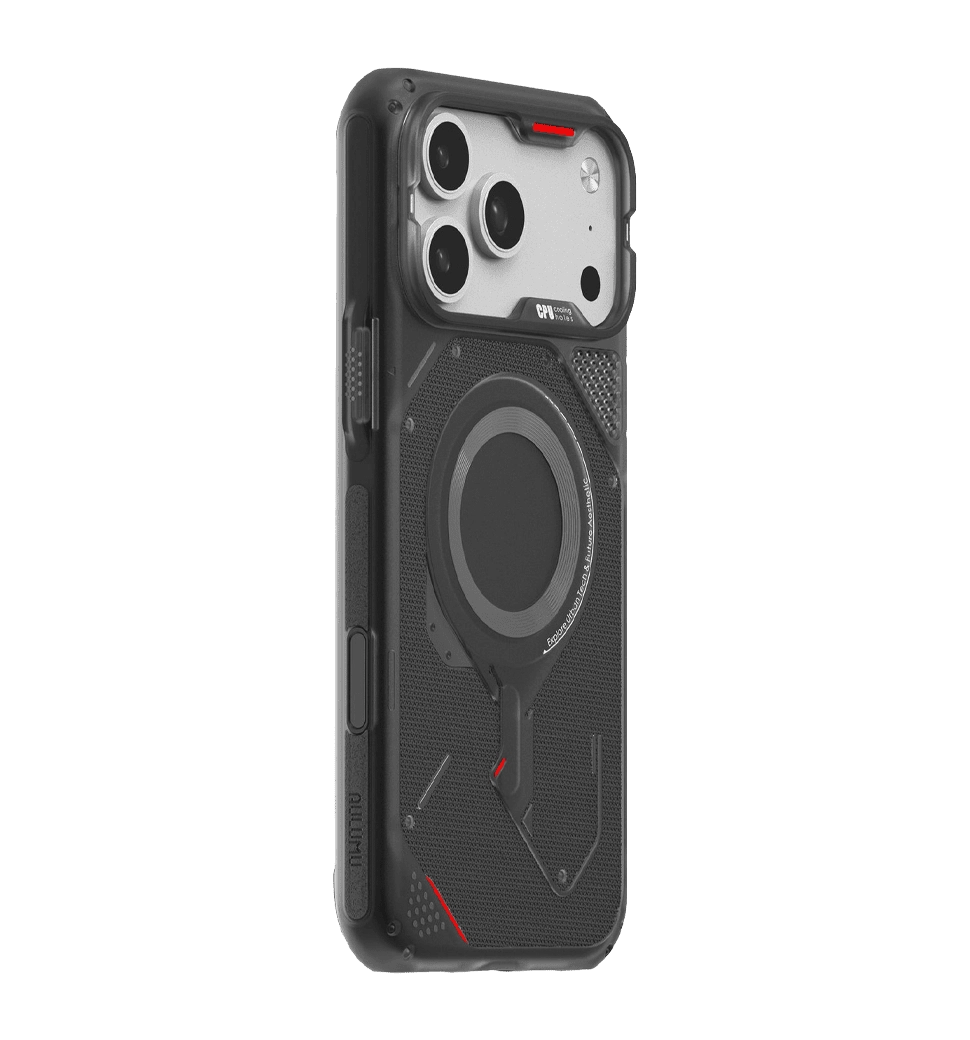 Чохол AULUMU A17 Rugged case Rugged Case only for iPhone 17 Pro Max translucent gray