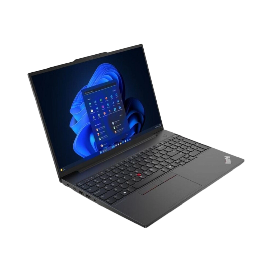 Ноутбук 16" Lenovo ThinkPad E16 AMD G2 T (21M5001TRA)/AMD R5 7535HS/32GB/1TB SSD/AMD Radeon/DOS/Black