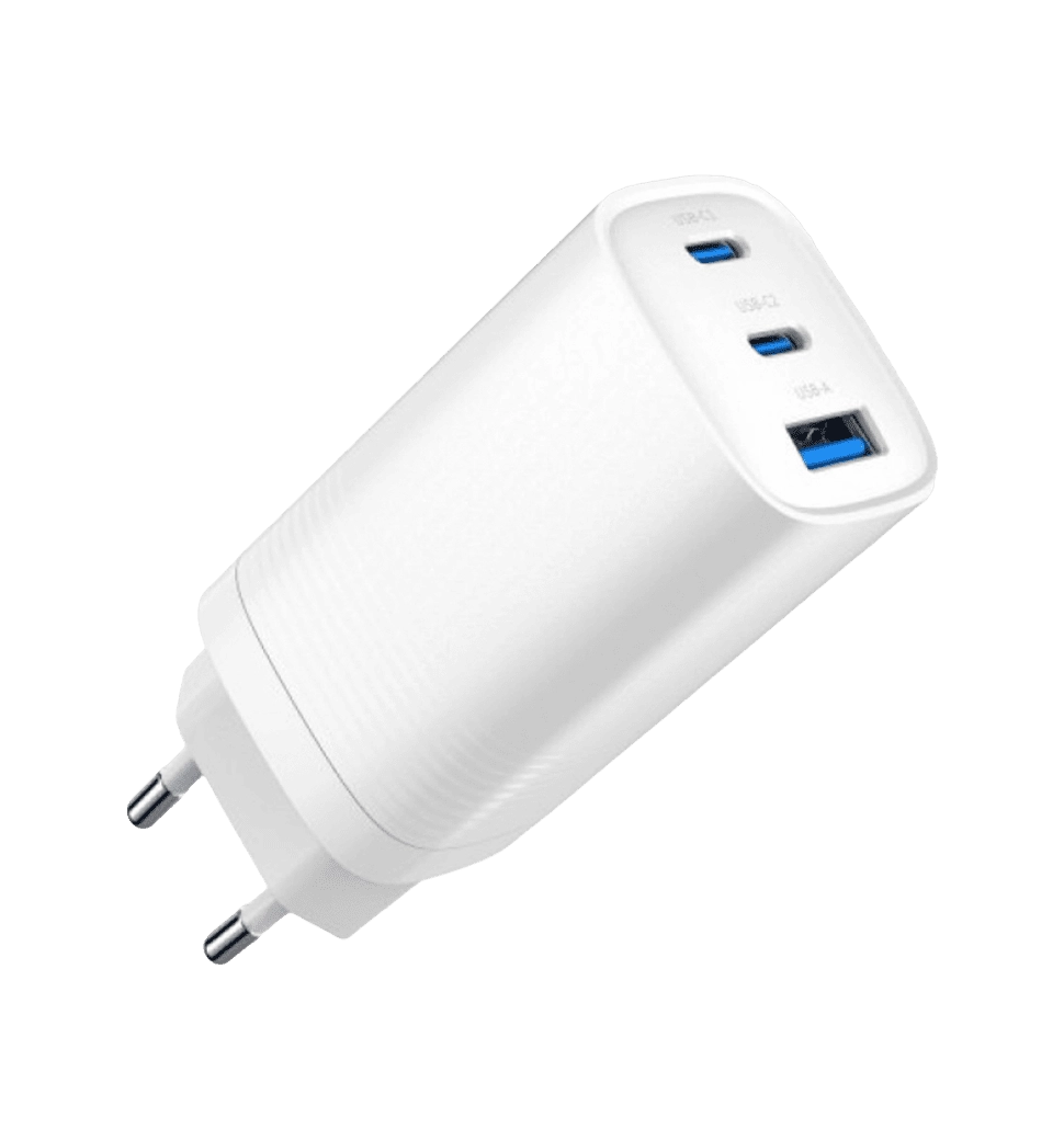 Зарядний пристрій Gembird 65W WHITE