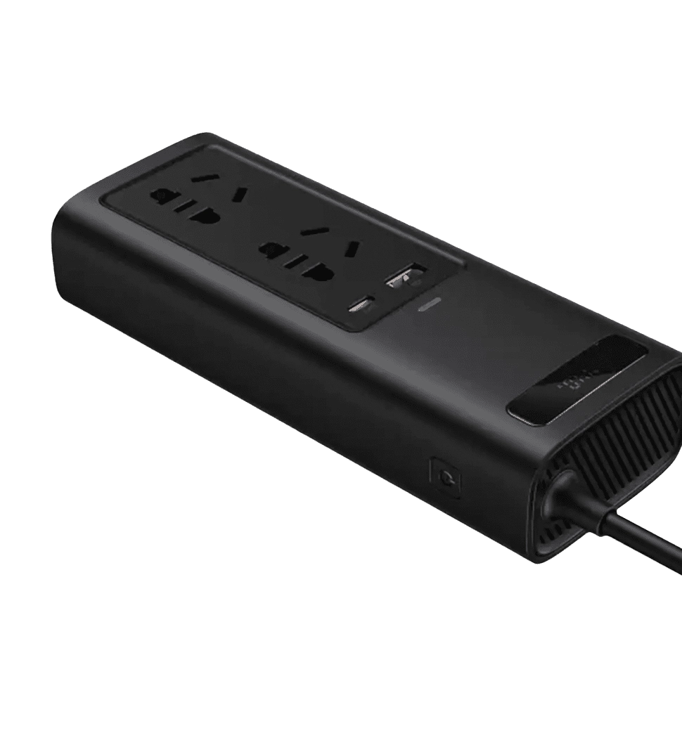 Автомобильний Інвертор Baseus In-car Inverter 150W (220V CN/EU) (black) (CRNBQ-A01)