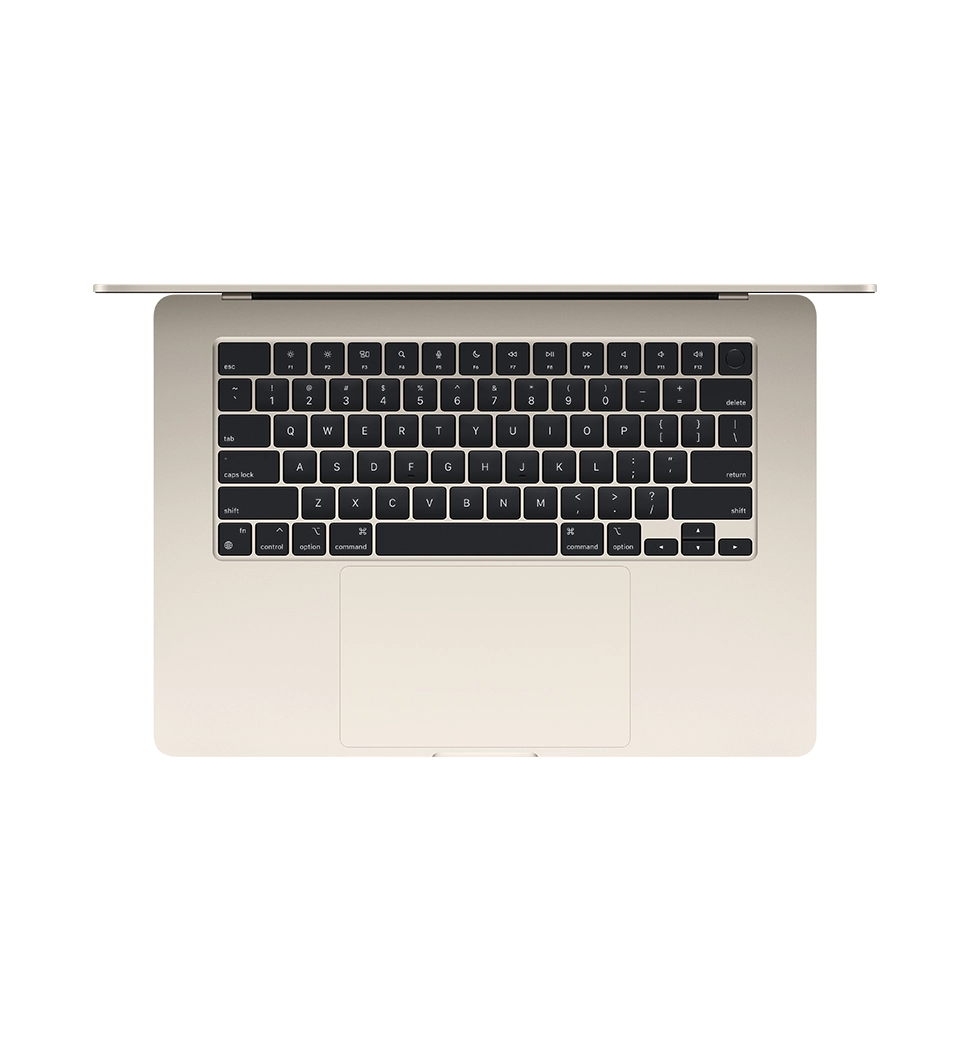 Ноутбук MacBook Air 15" Apple M2/8CPU/10GPU/8GB/256GB SSD/Starlight (MQKU3)