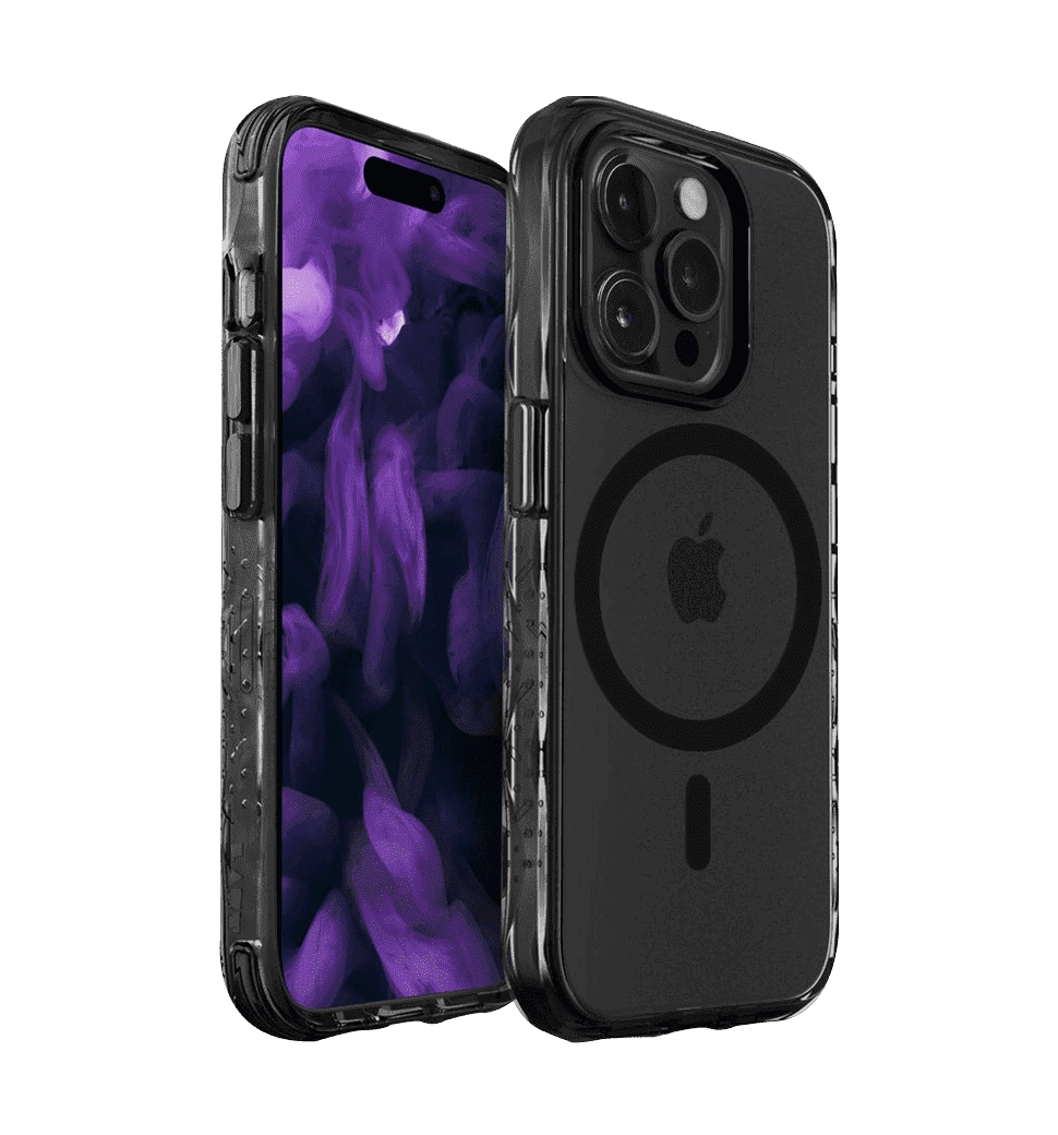 Чехол Laut Crystal MATTER X для iPhone 15 Pro MagSafe Black(L_IP23B_CMX_UB)