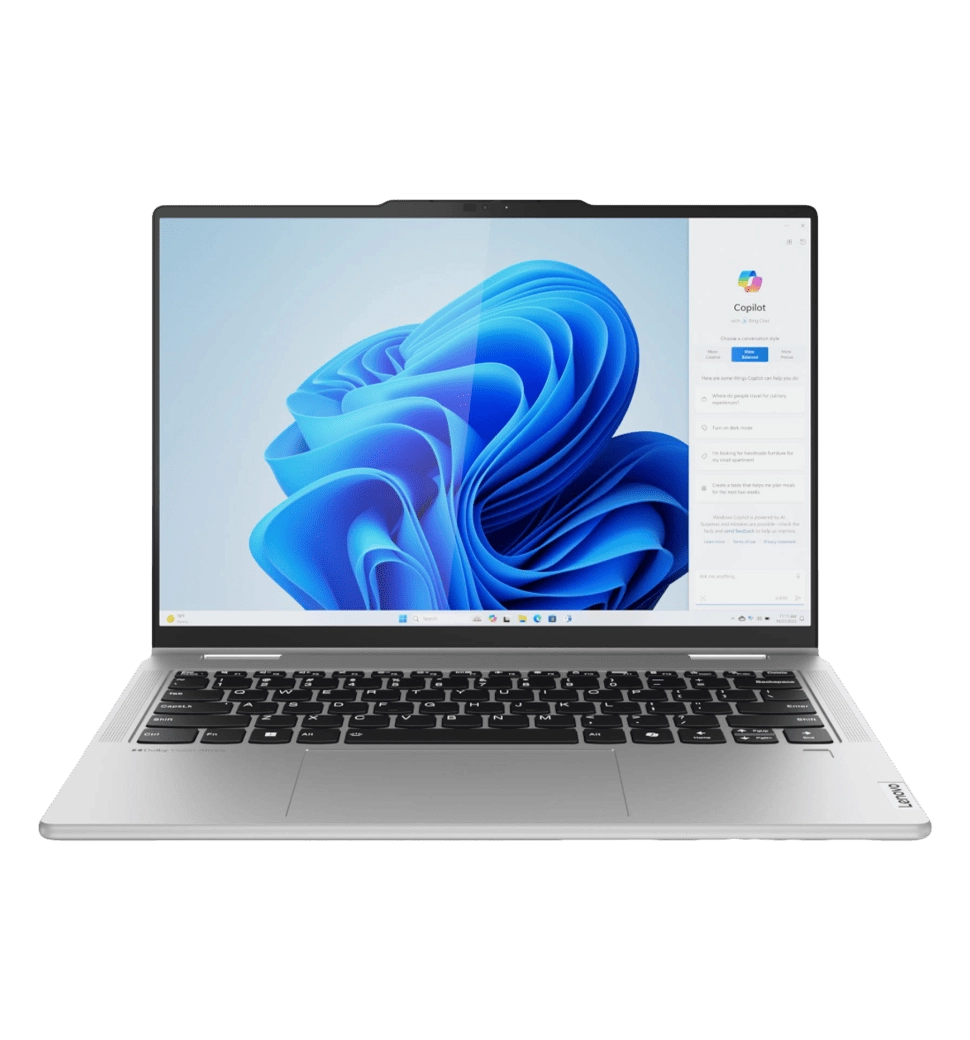 Ноутбук 14" Lenovo Yoga 7 2 in 1 14AHP9 (83DK0093RA) AMD R7 8840HS/16/1TBAMD/W11/BL/Pen/Arctic grey