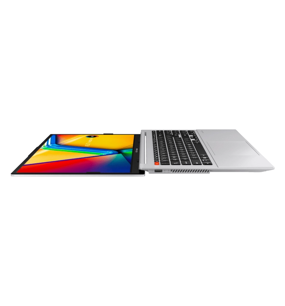 Ноутбук 15.6" ASUS Vivobook S 15 K5504VA-MA383 OLED (90NB0ZK3-M00ND0)/Intel i7-13700H/16GB/1TB SSD/Intel Iris Xe/DOS/Silver
