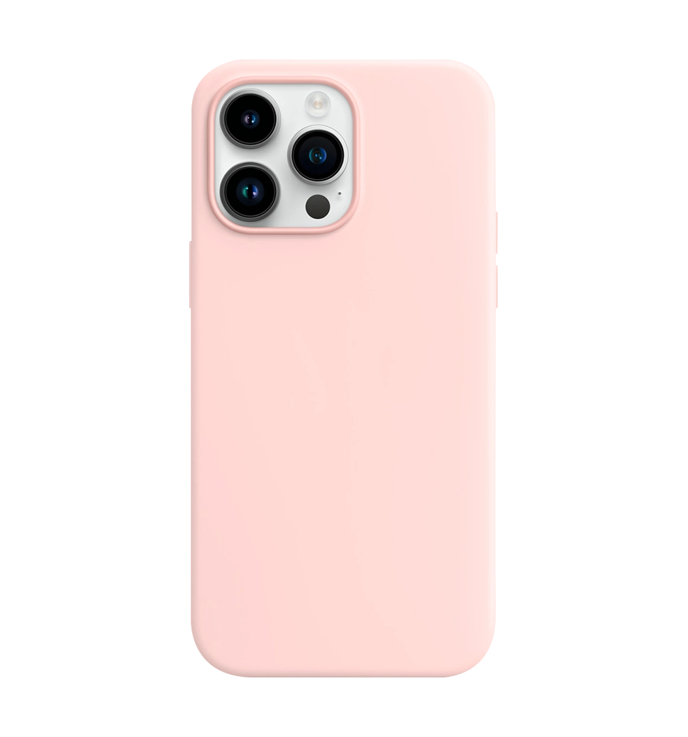 Чохол Monblan для iPhone 14 Pro Max Magnetic Silicone MagSafe (Chalk Pink)