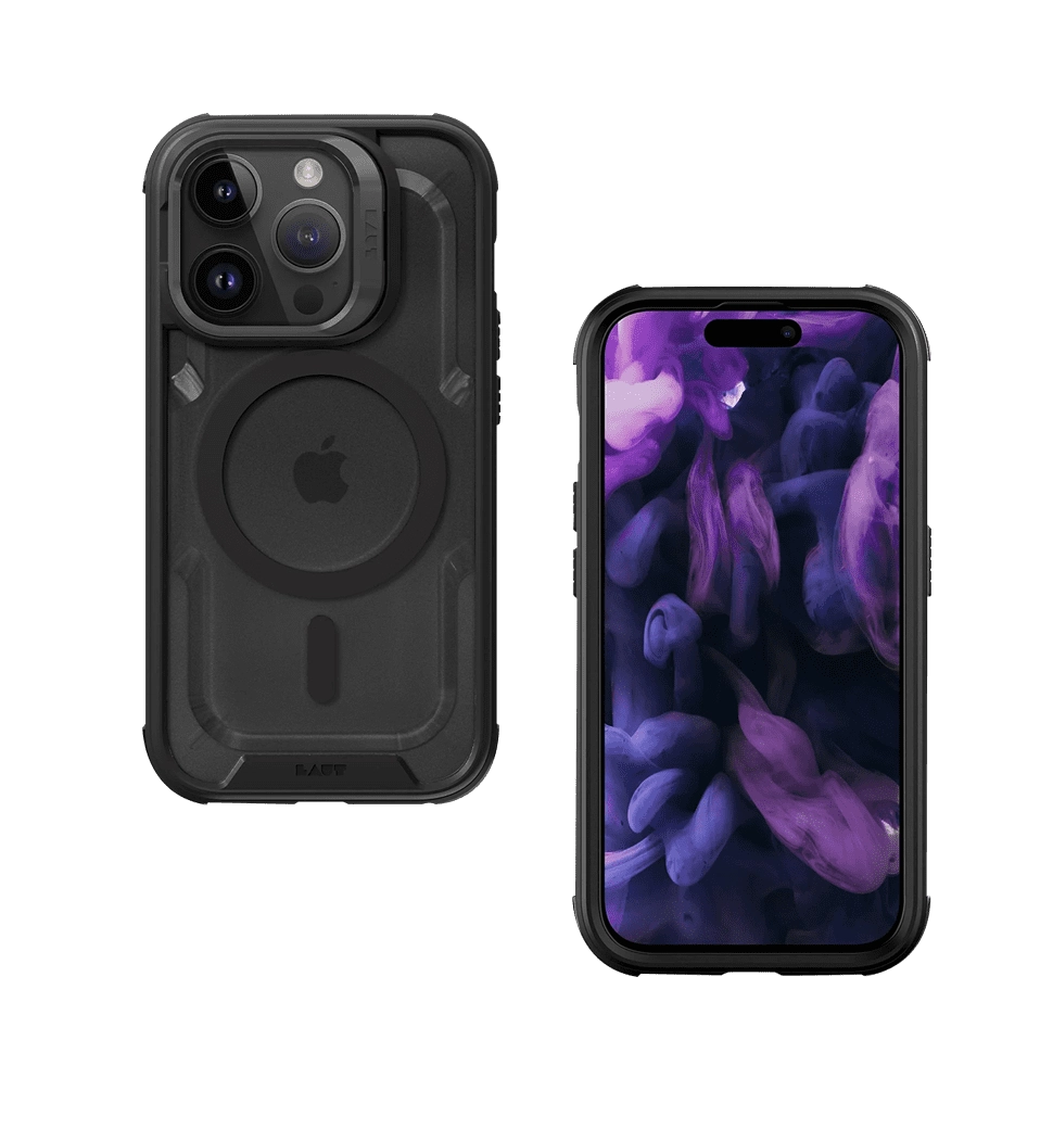 Чохол Laut Crystal MATTER для iPhone 15 Pro MagSafe Black(L_IP23B_CM4_BK)