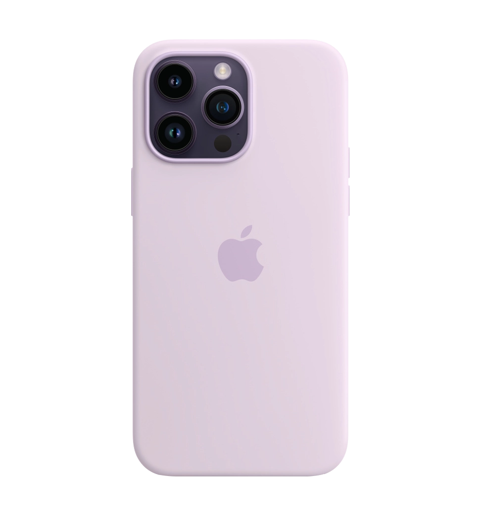 Чохол Силіконовий iPhone 14 Pro Max Silicone Case with MagSafe Lilac (MPTW3) — фото 1