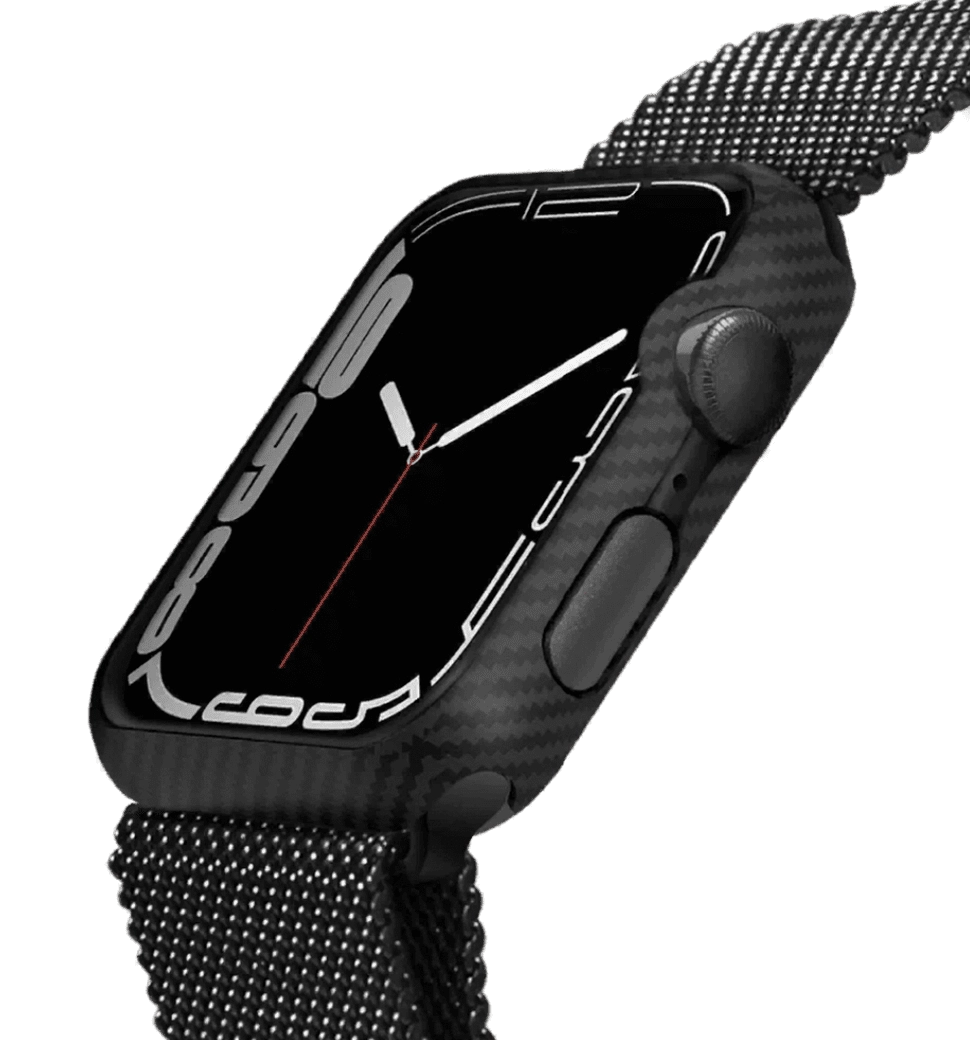 Чохол-накладка Pitaka Air Case Black/Grey for Apple Watch 9/8/7 45mm (KW2002A)