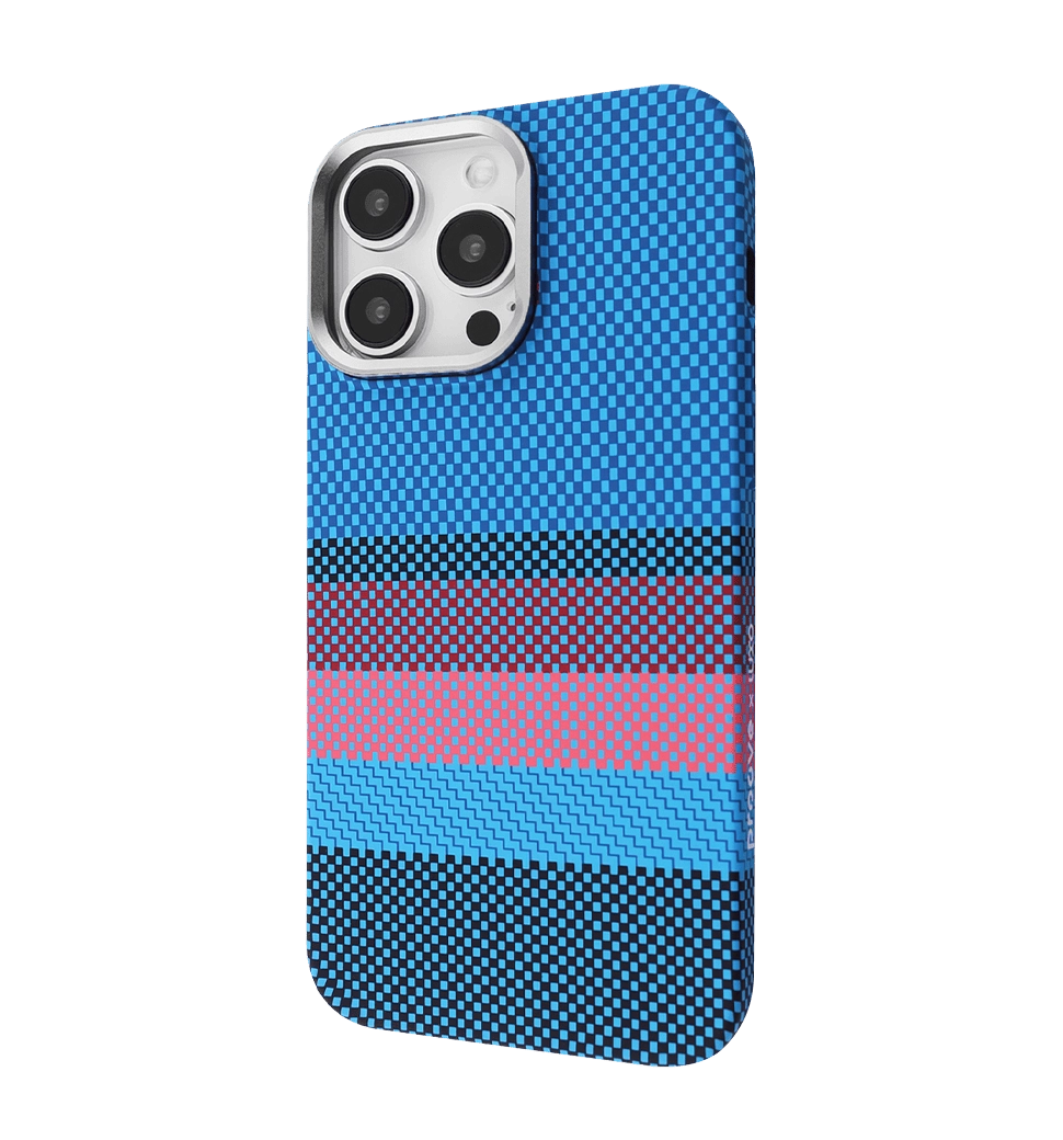 Чохол Proove Gleam Case with Magnetic Ring iPhone 13 Pro Max (blue borders)