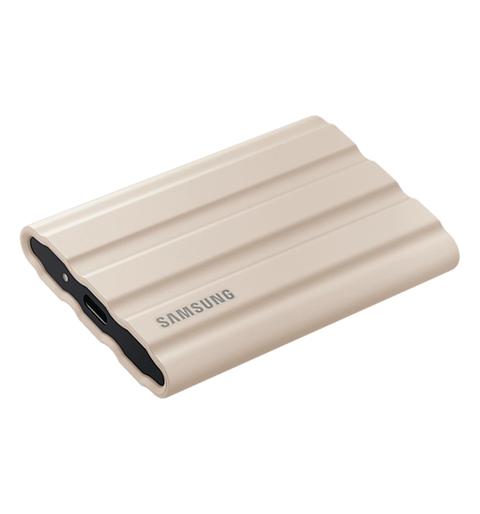 SSD накопичувач Samsung T7 Shield 1 TB Beige (MU-PE1T0K)