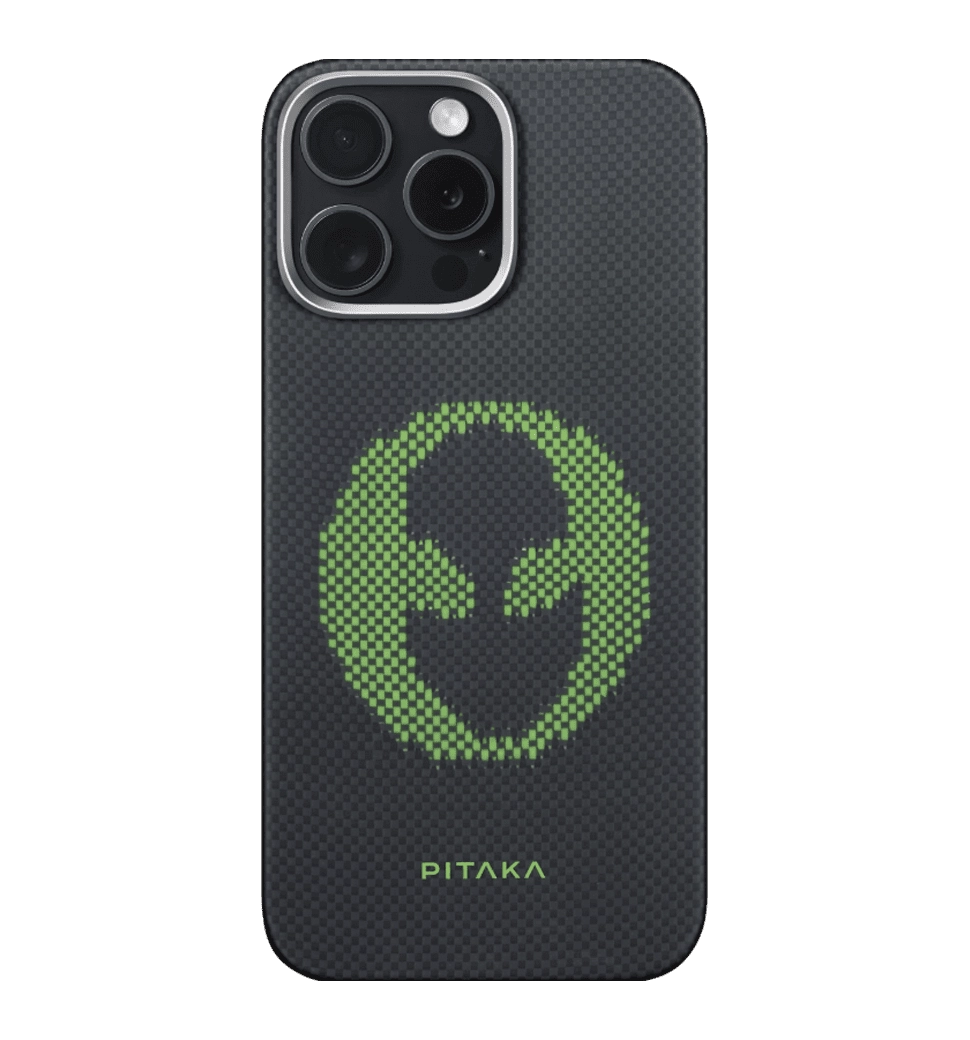 Чохол Pitaka Tactile Woven Case Aries Alien for iPhone 16 Pro (KI1601AL)