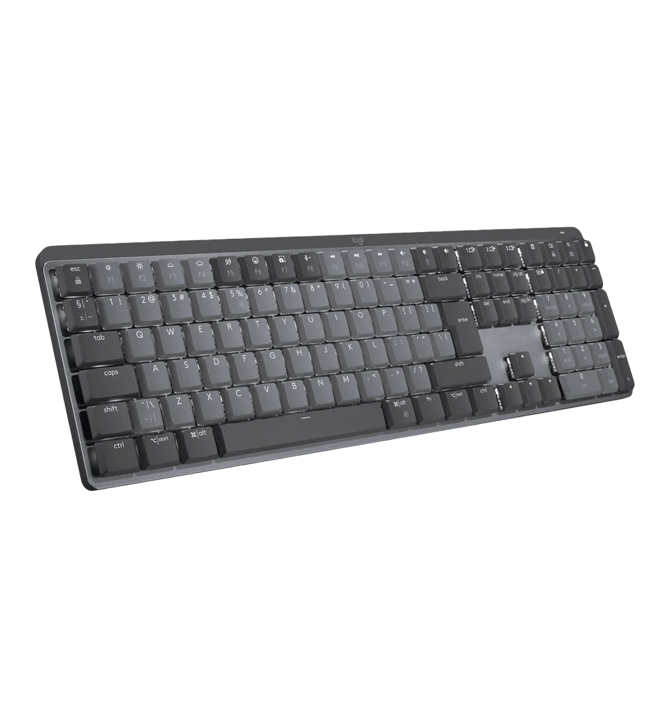 Клавіатура LOGITECH MX Mechanical Wireless Illuminated Performance Keyboard-GRAPHITE -CLICKY (920-010759)