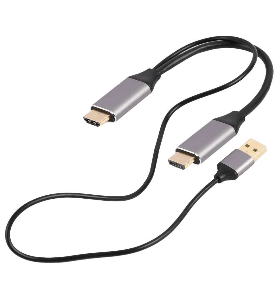 Кабель-перехідник HDMI на DisplayPort Cablexpert A-HDMIM-DPM-01, 2м