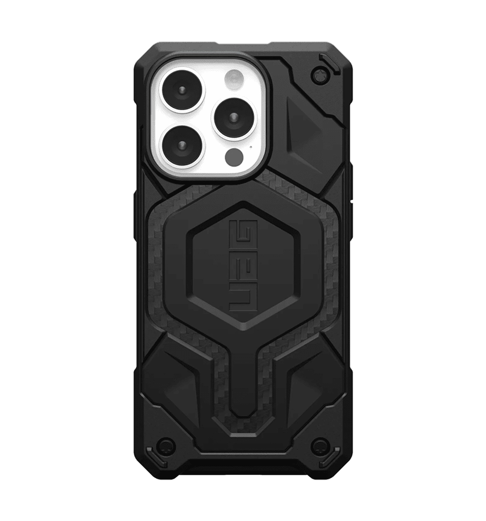 Чехол UAG iPhone 15 Pro Monarch Pro Magsafe, Carbon Fiber (114221114242)