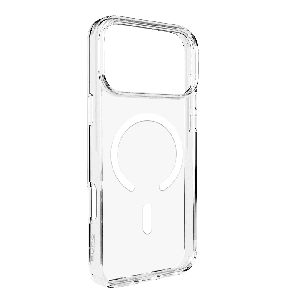 Чохол Puro Cover in TPU+PC "LITE MAG" with Magsafe for iPhone 17 Pro, Тransparent PUIPC17P63LITEMAGTR