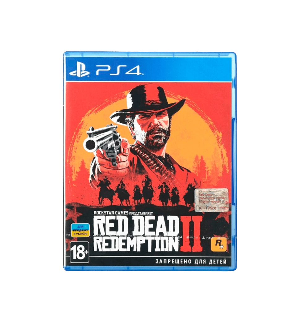 Игра консольная PS4 Red Dead Redemption 2, BD диск