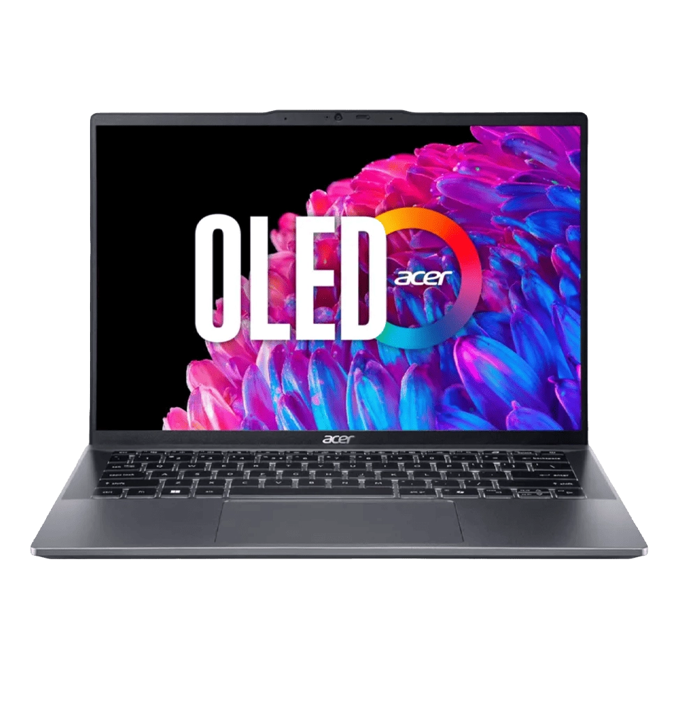 Ноутбук 14" Acer Swift Go 14 SFG14-63 (NX.KYLEU.002) OLED/AMD R5-8645HS/16GB/F1TB/UMA/Lin/Gray