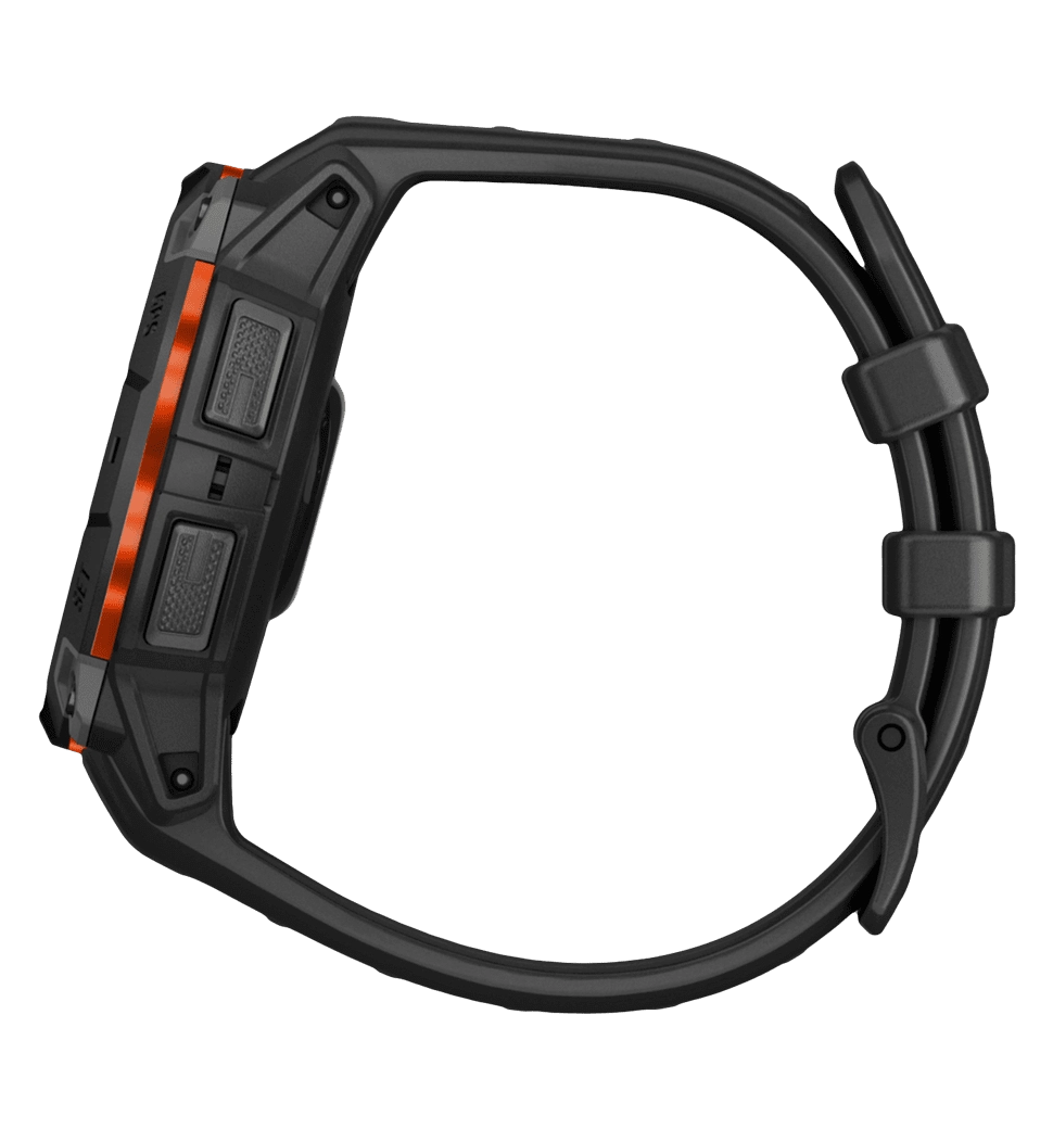 Смарт-годинник Garmin Instinct 3 45mm Solar Black with Black Band (010-02934-00)