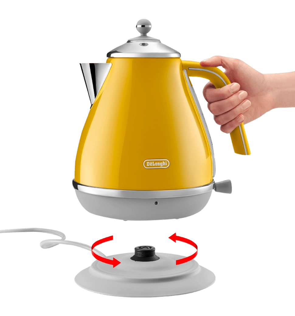 Електрочайник DeLonghi KBOC 2001 Y