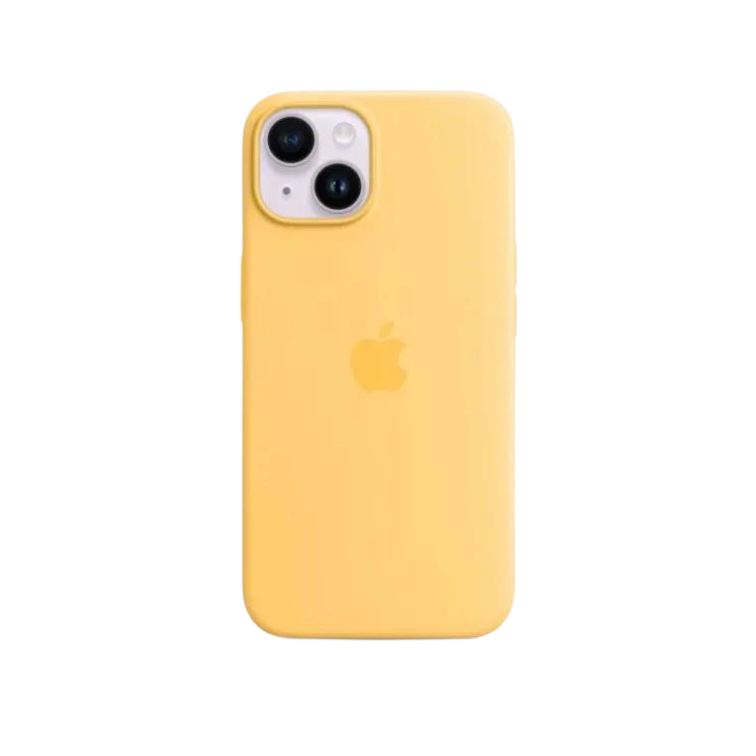 Чохол Силіконовий iPhone 14 Plus Silicone Case with MagSafe Sunglow (MPTD3)