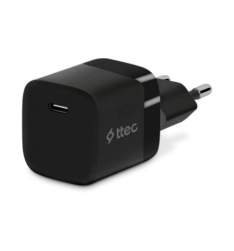 Адаптер Ttec Smart Charger USB-C 30W Black (2SCP03S)