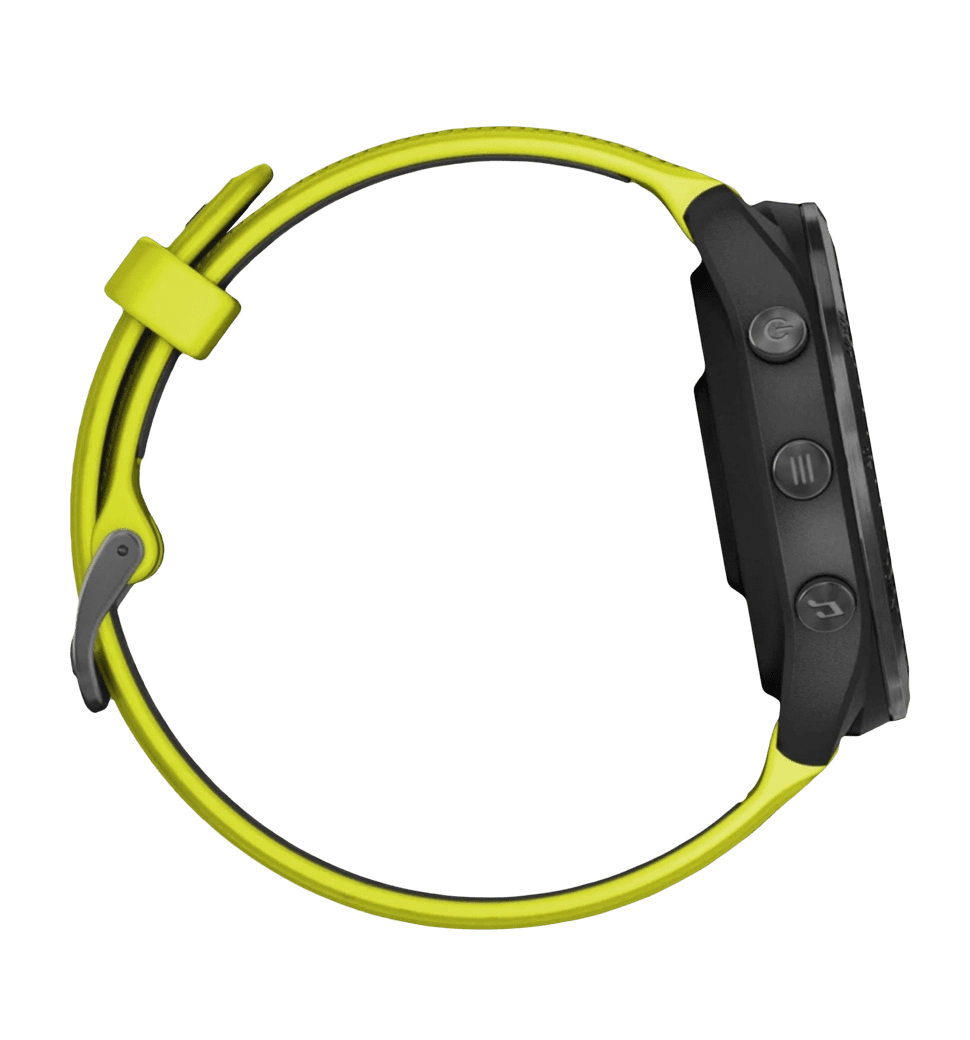 Garmin Forerunner 965 Carbon Gray Titanium Bezel w. Black Case and Amp Yell/Black S. Band (010-02809-02/12)