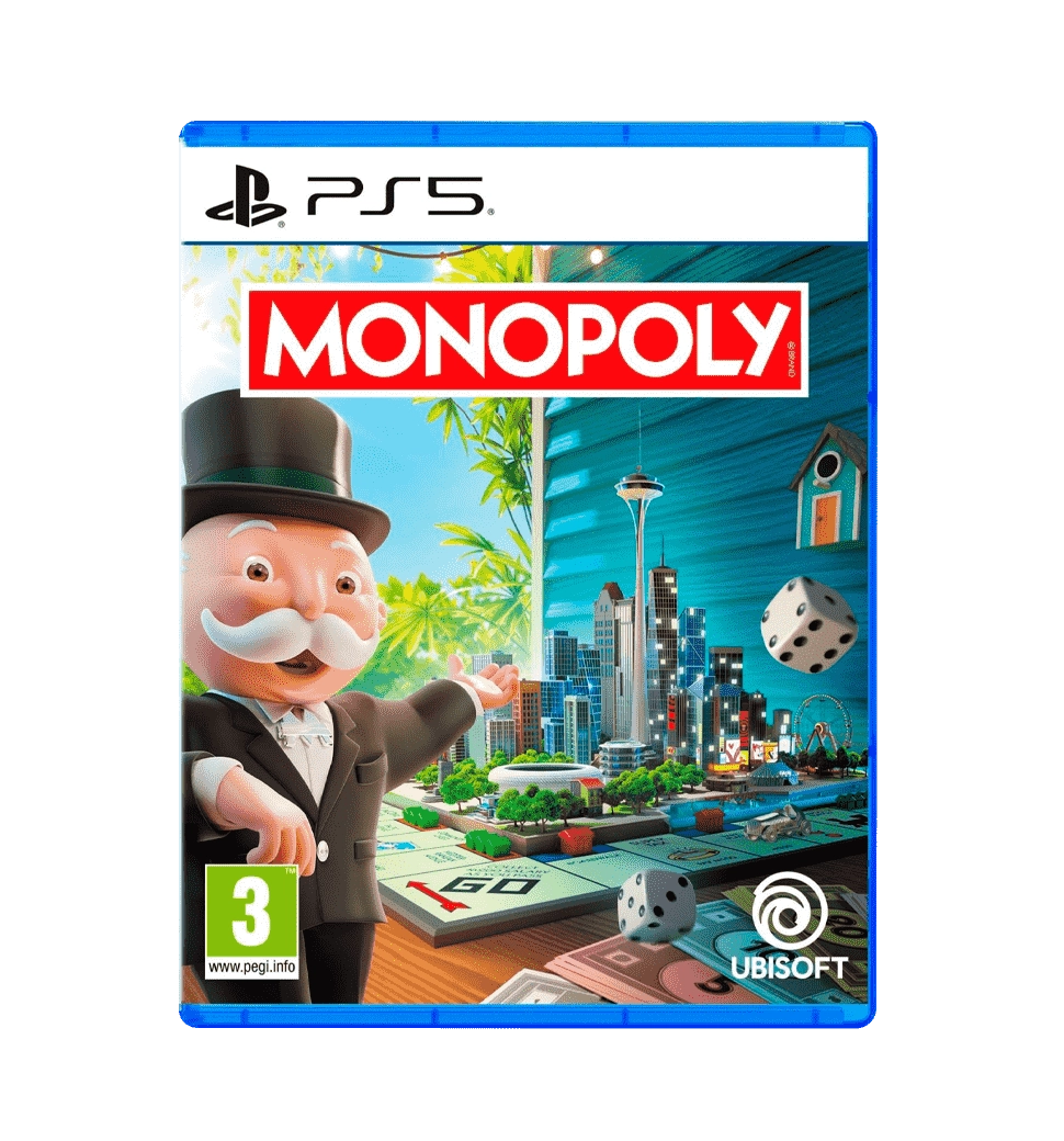Гра консольна PS5 Monopoly, BD диск