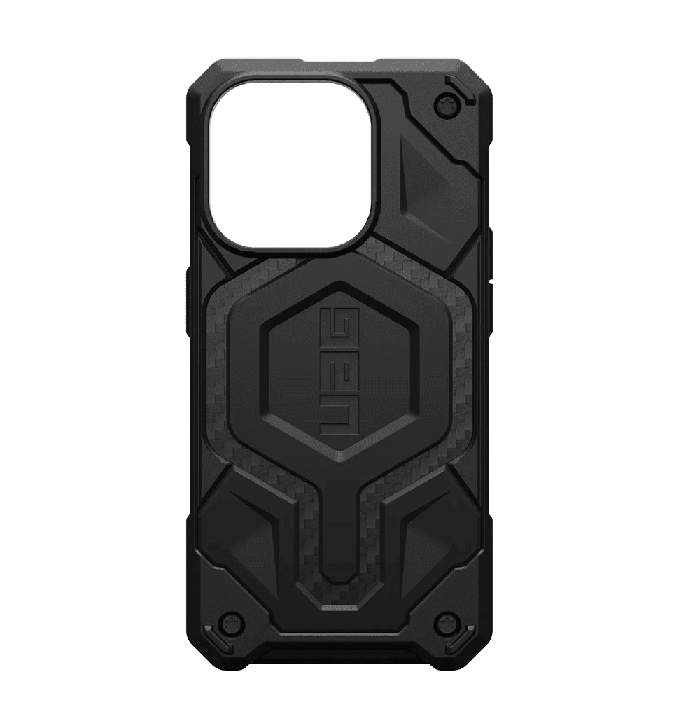 Чохол UAG  iPhone 15 Pro Monarch Pro Magsafe, Carbon Fiber (114221114242)