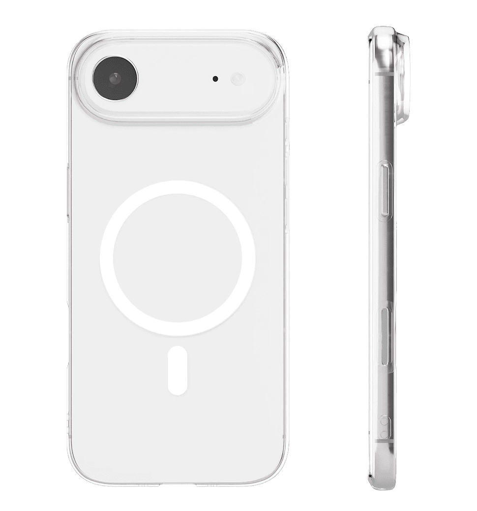 Чехол Puro Cover in TPU+PC "LITE MAG" with Magsafe for iPhone 17 Air, transparent PUIPC1766LITEMAGTR
