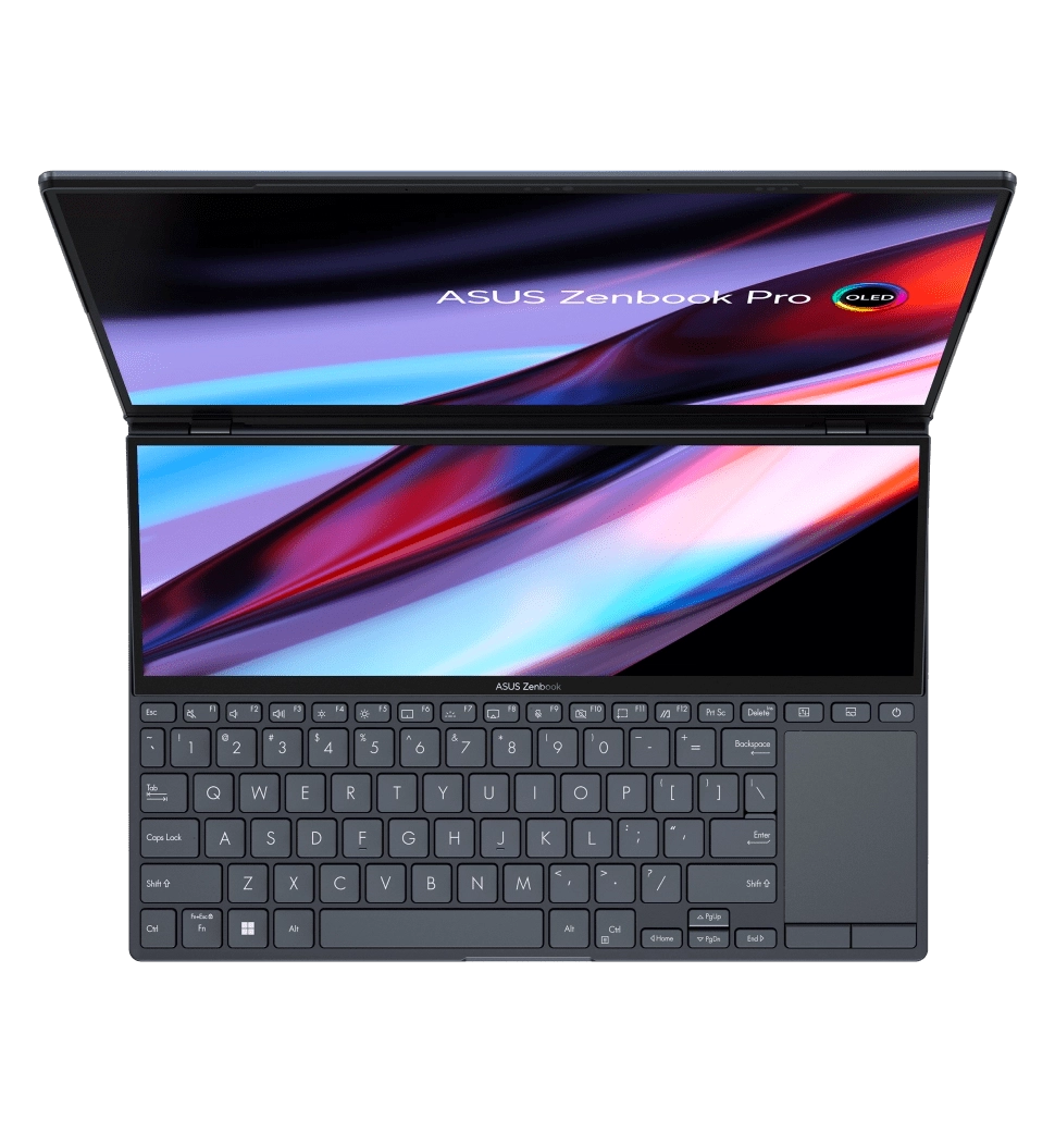 Ноутбук 14.5" ASUS Zenbook Pro 14 Duo OLED UX8402VV-P1046/Intel i9-13900H/32GB/2TB SSD/RTX4060-8GB/D