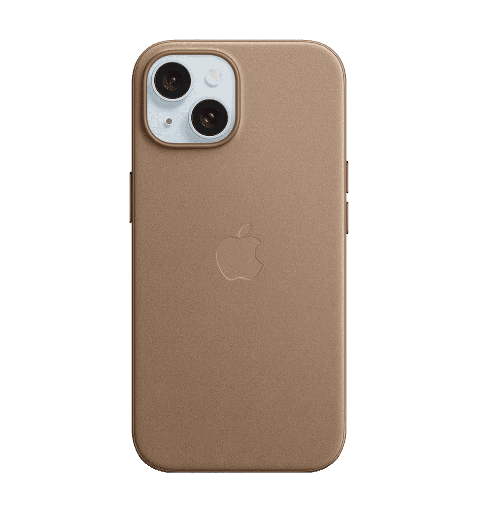 Чехол iPhone 15 Plus FineWoven Case with MagSafe - Taupe (MT473)