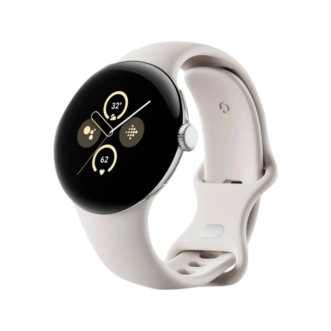 Google Pixel Watch 2 Polished Silver Aluminum Case/Porcelain Active Band БУ
