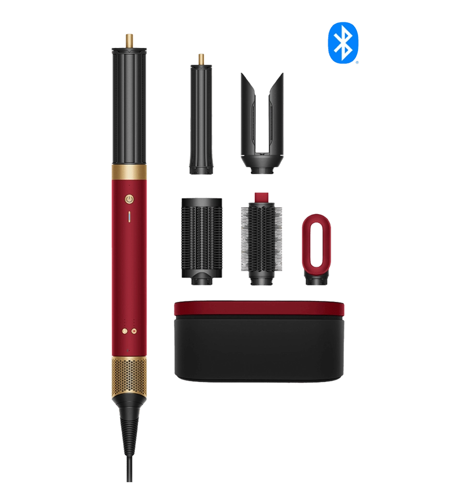 Стайлер для волосся Dyson Airwrap Coanda 2х Multi Styler & Dryer Ceramic Red Velvet/Gold (598757-01)   GLOBAL