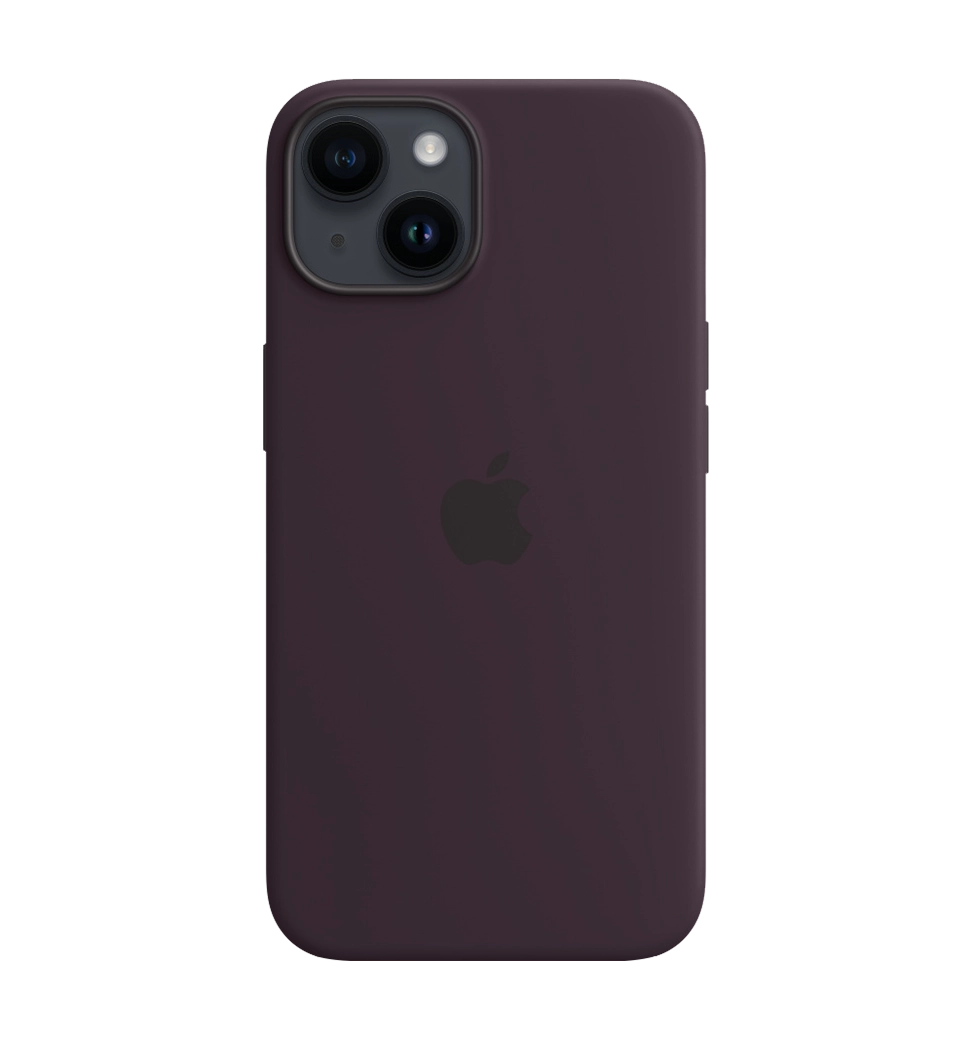 Чохол Силіконовий iPhone 14 Silicone Case with MagSafe Elderberry (MPT03) — фото 2