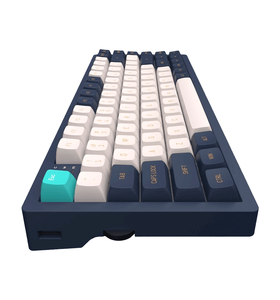 Игровяа клавиатура DARK PROJECT KD83A Ivory/Navy Blue - G3MS -ENG/UA (DPP83_GSH_NAVY_ANSI_UA)