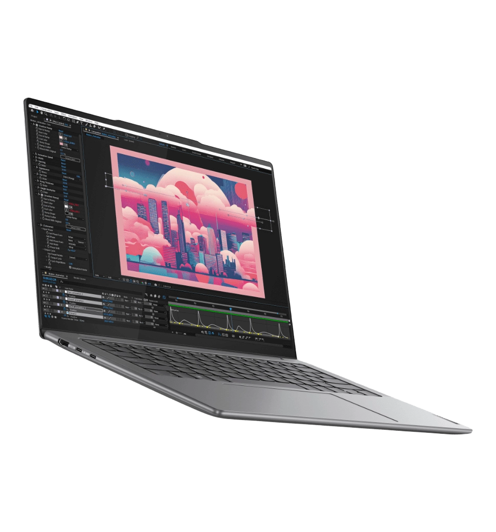 Ноутбук 14.5” Lenovo Yoga Pro 7 14IMH9 (83E200ABRA)/Intel Core i7-155H/32GB/1TB SSD/Intel Arc/DOS/Grey