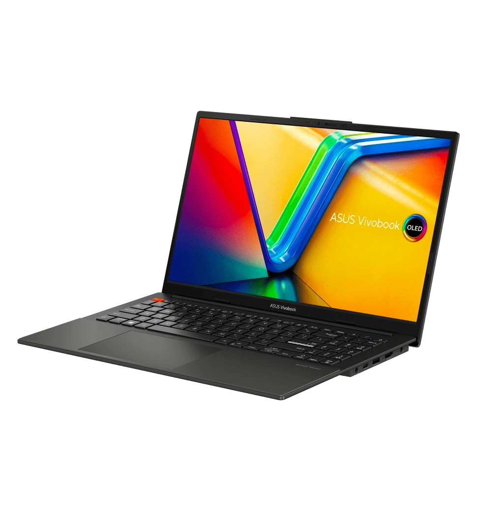 Ноутбук 15.6" ASUS Vivobook S 15 K5504VA-MA386 OLED (90NB0ZK2-M00NH0)/Intel i7-13700H/16GB/512GB SSD/Intel Iris Xe/DOS/Black