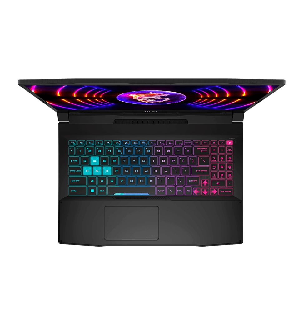 Ноутбук MSI Katana A15 AI B8VG 15.6 QHD, Ryzen 9 8945HS, 32GB, F1TB, NVD4070-8, DOS, черный