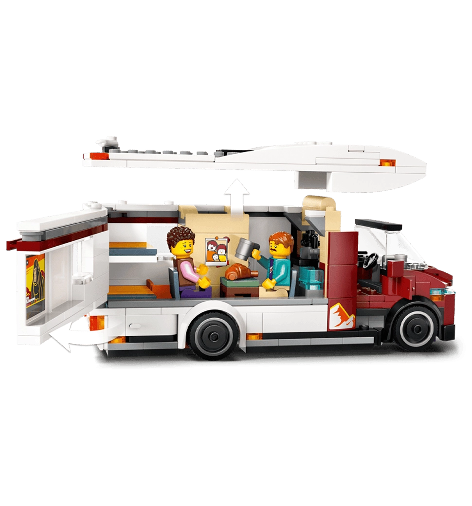 LEGO City Приключенческий дом на колёсах для отпуска 385 деталей (60454)